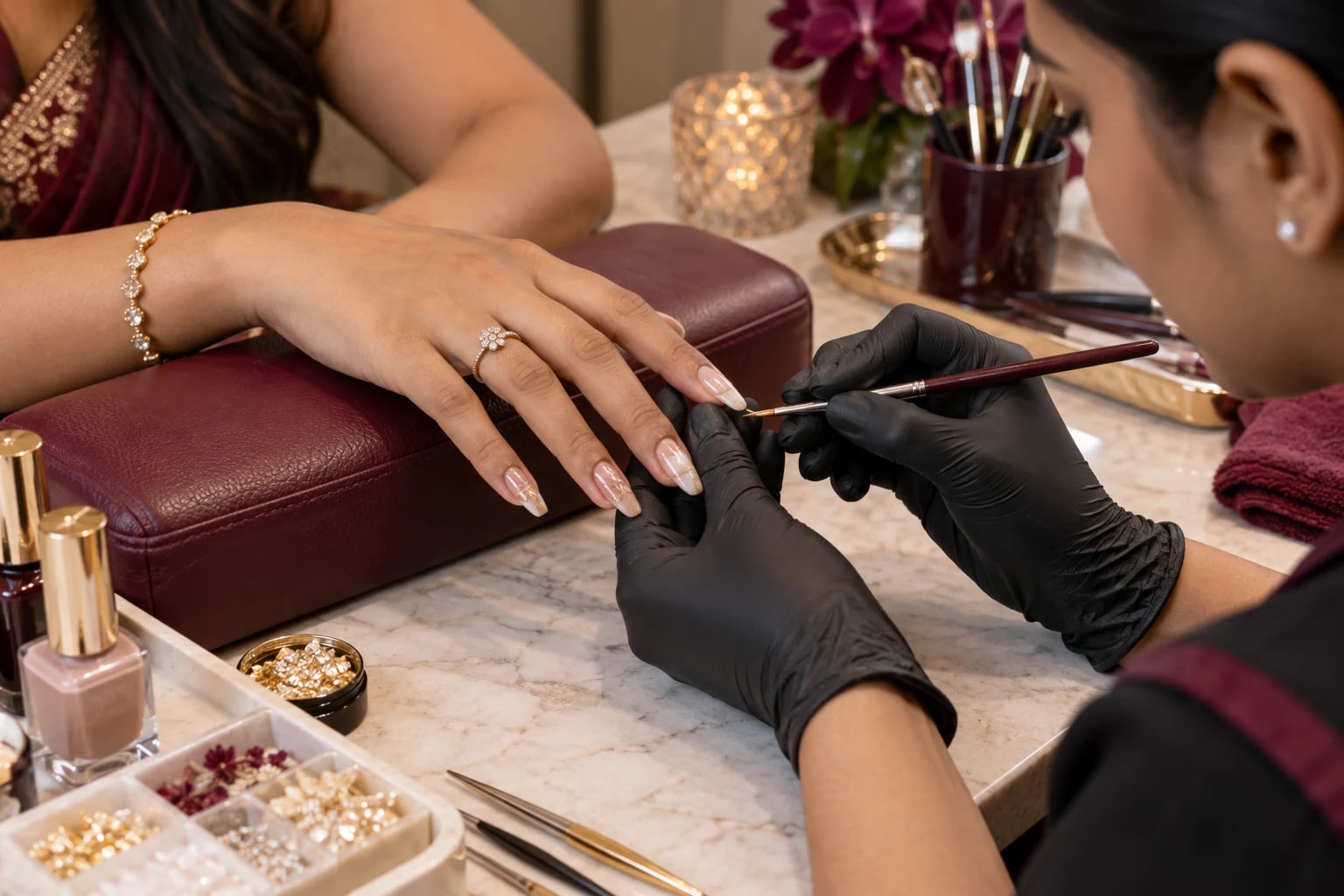 Nail Extensions at Beauty Voyage Aesthetic Academy