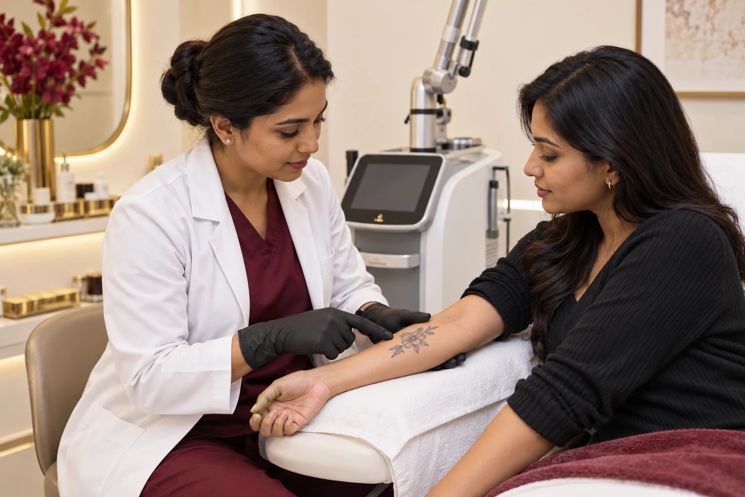 Tattoo Removal Consultation at Beauty Voyage Aesthetic Academy